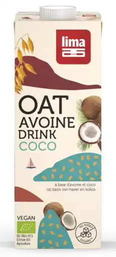 De Online Drogist Lima Haver Drink Kokos aanbieding