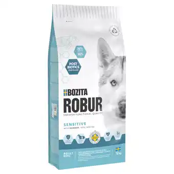 Zooplus Bozita Robur Sensitive Grainfree Rendier Hondenvoer - Dubbelpak: 2 x 12 kg aanbieding