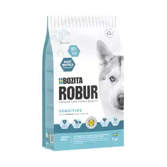 Zooplus Bozita Robur Sensitive Grainfree Rendier Hondenvoer - Dubbelpak: 2 x 3 kg aanbieding