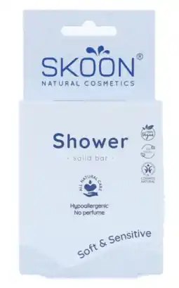 De Online Drogist Skoon Shower Bar Soft & Sensitive Hypoallergeen aanbieding