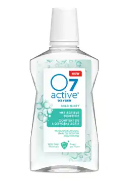 De Online Drogist O7 Active Mondspoeling Mild Minty aanbieding
