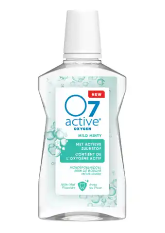 De Online Drogist O7 Active Mondspoeling Mild Minty aanbieding