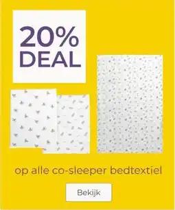 Prenatal op alle co-sleeper bedtextiel aanbieding