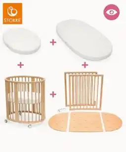 Prenatal Stokke Sleepi bundel: Sleepi mini + uitbreidingsset + wieg- en ledikantmatras aanbieding