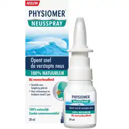De Online Drogist Physiomer Hypertonic Neusspray aanbieding