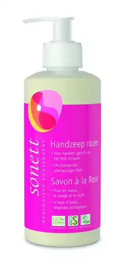De Online Drogist Sonett Handzeep Rozen aanbieding