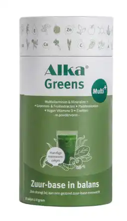 De Online Drogist Alka Greens Multi+ Zakjes aanbieding
