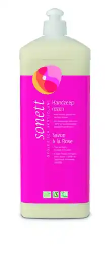 De Online Drogist Sonett Handzeep Rozen Navulling aanbieding