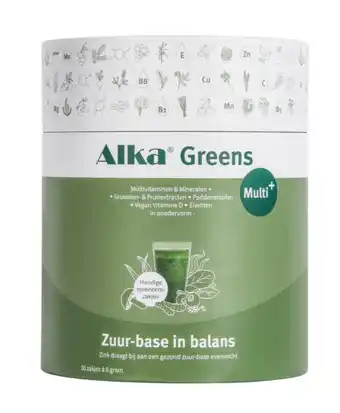 De Online Drogist Alka Greens Multi+ Zakjes aanbieding
