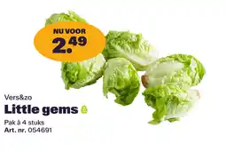 Bidfood Vers&zo Little gems aanbieding