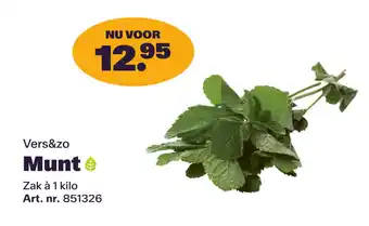 Bidfood Munt aanbieding