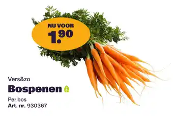 Bidfood Vers&zo Bospenen aanbieding