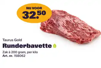 Bidfood Taurus Gold Runderbavette aanbieding