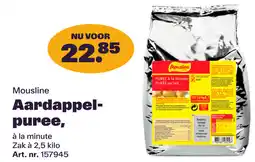 Bidfood Mousline Aardappel- puree aanbieding