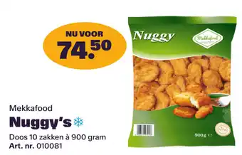 Bidfood Mekkafood Nuggy's aanbieding