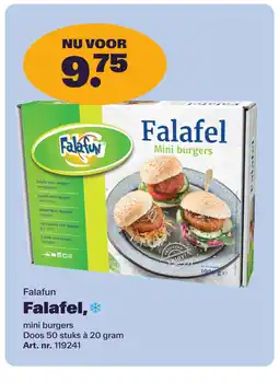 Bidfood Falafun Falafel aanbieding