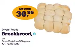 Bidfood Diversi Foods Breekbrood aanbieding