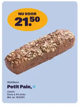 Bidfood Waldkorn Petit Pain aanbieding