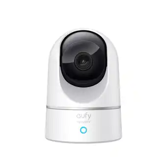 MediaMarkt Eufy Cam 2k Pan & Tilt Duo Pack Binnen En Buitencamera Wit aanbieding
