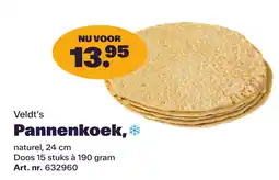 Bidfood Veldt's Pannenkoek aanbieding