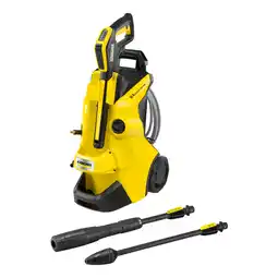 MediaMarkt Karcher K 4 Power Control Flex - Geschikt Voor 30 M² 1800 W 130 Bar Hogedrukreiniger Geel aanbieding