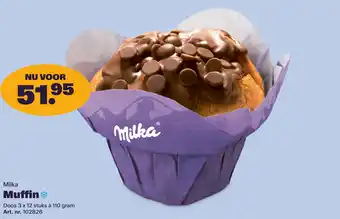 Bidfood Milka Muffin aanbieding