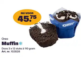 Bidfood Oreo Muffin aanbieding