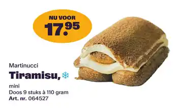 Bidfood Martinucci Tiramisu aanbieding