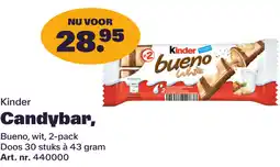 Bidfood Kinder Candybar, aanbieding