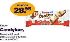 Bidfood Kinder Candybar, aanbieding