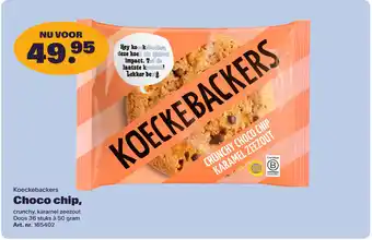 Bidfood Koeckebackers Choco chip aanbieding