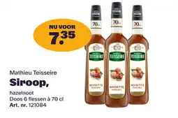 Bidfood Mathieu Teisseire Siroop aanbieding