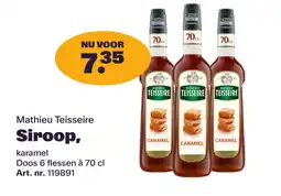 Bidfood Mathieu Teisseire Siroop aanbieding