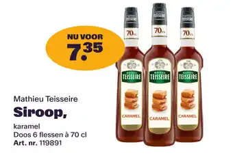 Bidfood Mathieu Teisseire Siroop aanbieding