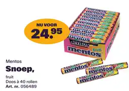 Bidfood Mentos Snoep, aanbieding