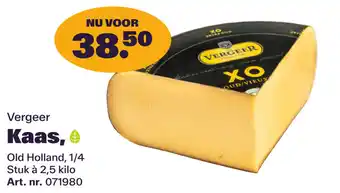 Bidfood Vergeer Kaas aanbieding