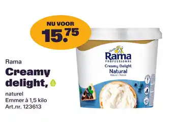 Bidfood Rama Creamy delight, aanbieding