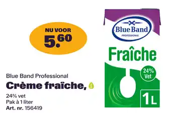 Bidfood Blue Band Professional Crème fraîche, aanbieding
