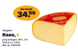 Bidfood Vergeer Kaas, aanbieding