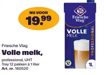 Bidfood Friesche Vlag Volle melk, aanbieding