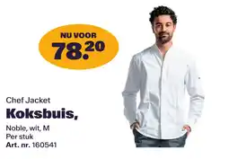 Bidfood Chef Jacket Koksbuis, aanbieding