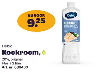 Bidfood Debic Kookroom aanbieding