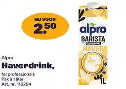 Bidfood Alpro Haverdrink, aanbieding