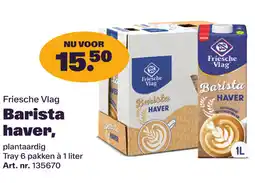Bidfood Friesche Vlag Barista haver aanbieding