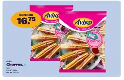 Bidfood Aviko Churros aanbieding