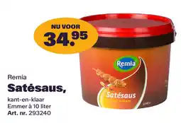 Bidfood Remia Satésaus, aanbieding