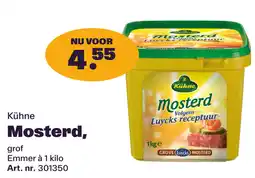 Bidfood Kühne Mosterd, aanbieding