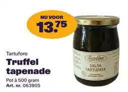 Bidfood Tartuforo Truffel tapenade aanbieding
