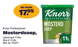 Bidfood Knorr Professional Mosterdsoep, aanbieding