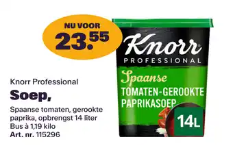 Bidfood Knorr Professional Soep, aanbieding